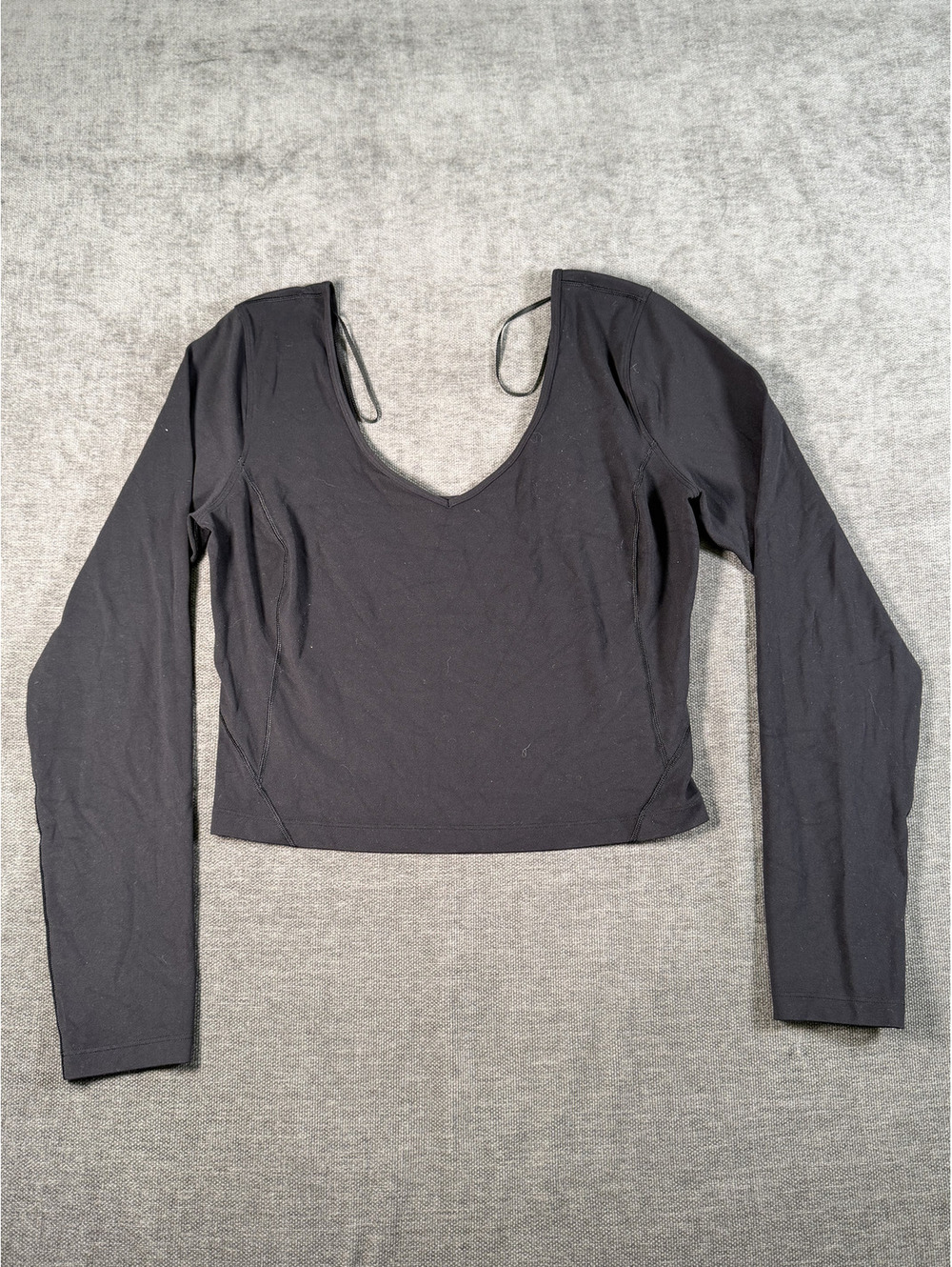 Lululemon Align Cropped Long Sleeve Top